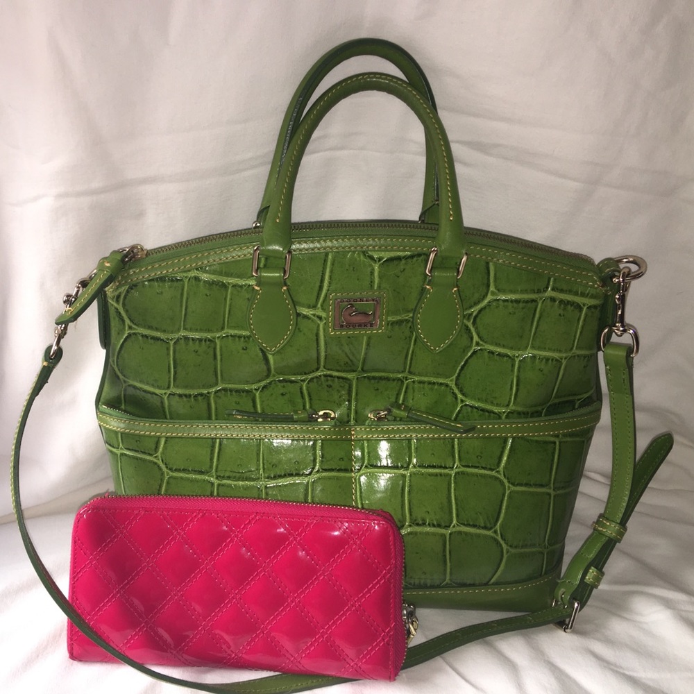 Dooney & Bourke - Crocodile Pocket Satchel